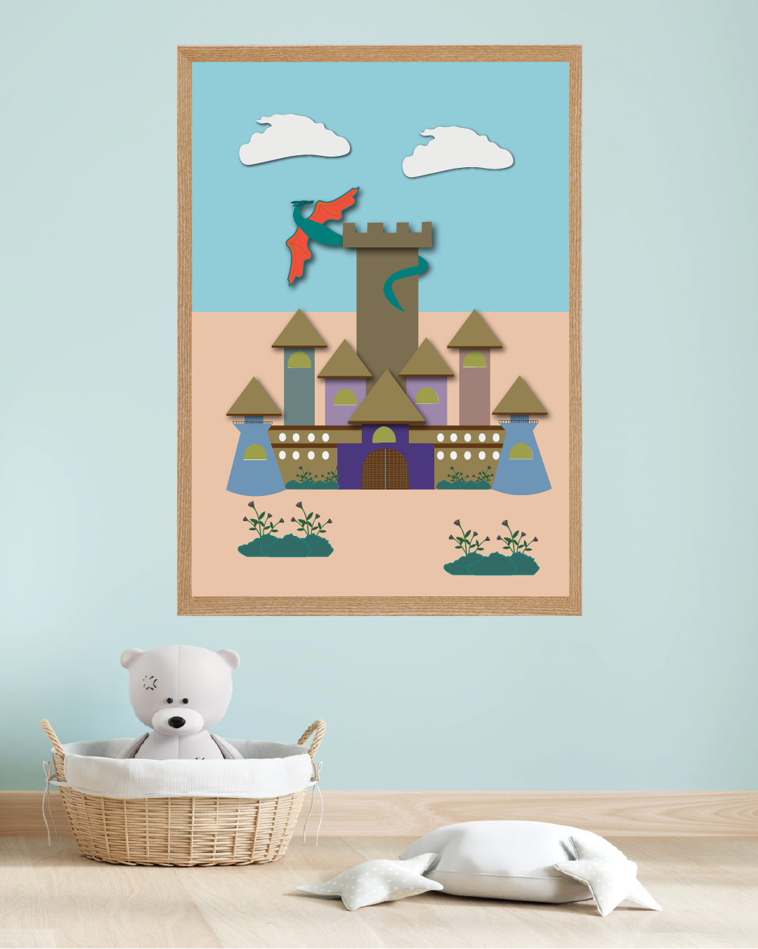 Castle and Dragon